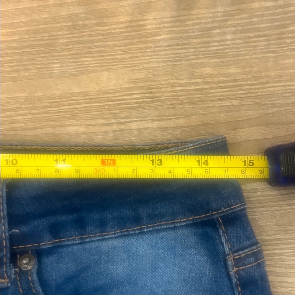 Bleu Blue denim Jean Knee-Length Skirt for Casual Wear Size 6 - Picture 10 of 14